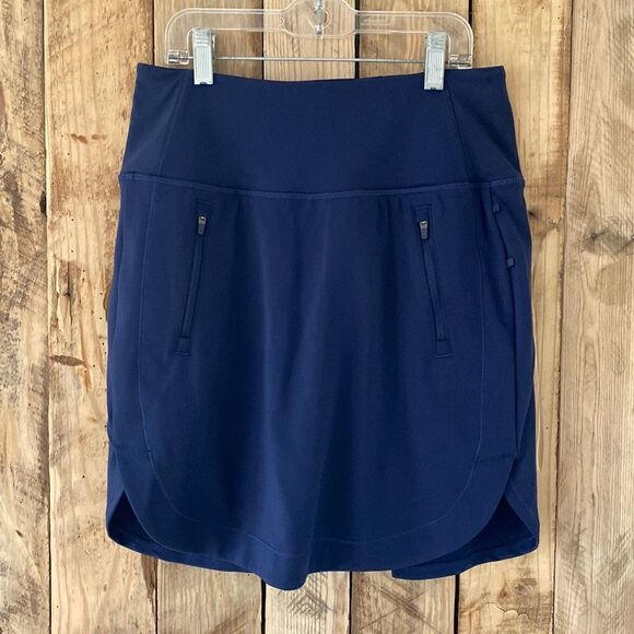 Athleta Women's 16" Fairway Golf Skort Dress Navy Blue Size Extra Small - Picture 4 of 13